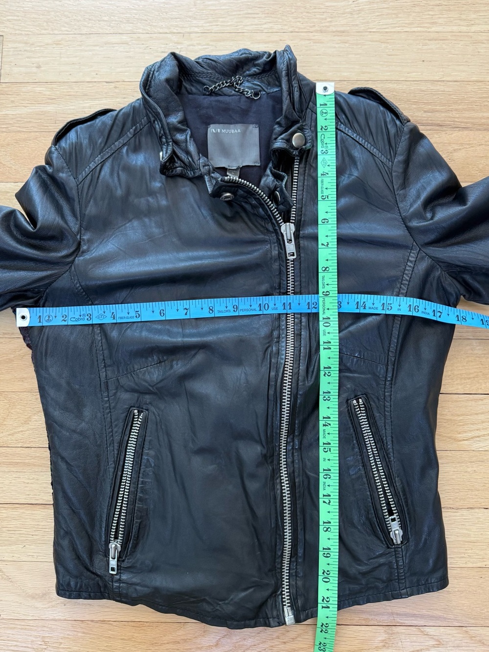 Muubaa Aztec Free People Leather Jacket RARE - Picture 13 of 16